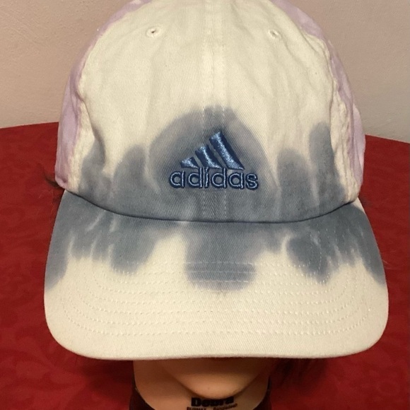 ADIDAS Baseball Women's Hat Cap OS Tie Dye New Athletic Tennis Running Golf New! - Picture 3 of 7